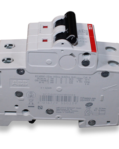 Circuit breaker S202M 2-pole C2A 10KA